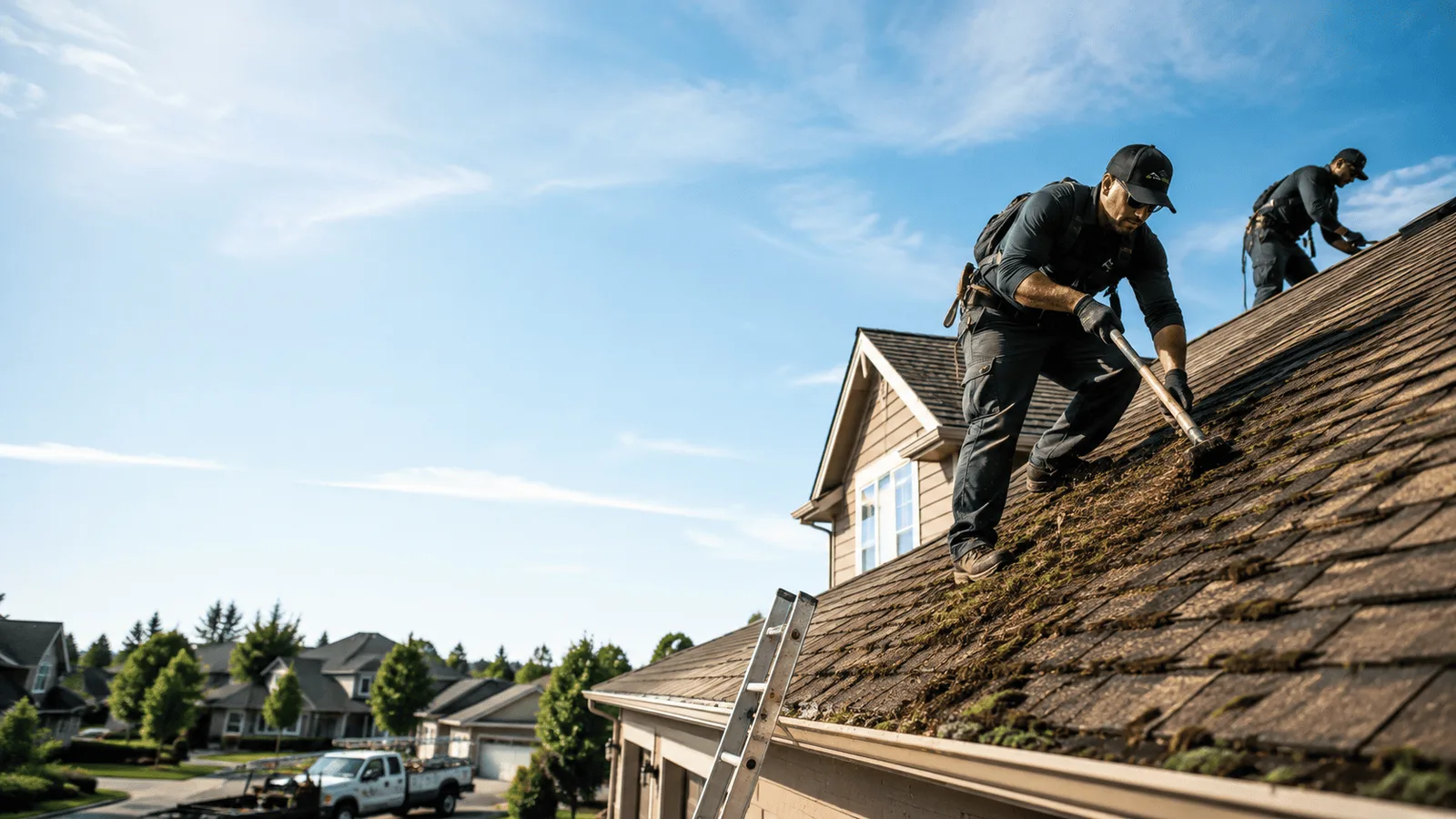 Roof Moss Removal in Elsberry, MO near me